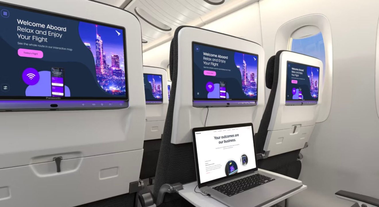 United Airlines จับมือ Panasonic เตรียมติดตั้งจอทีวีส่วนตัว OLED 4K เกือบ 300,000 เครื่อง บนเครื่องบินโดยสาร