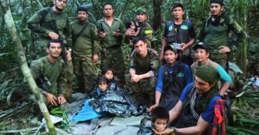 เด็ก 4 คนรอดชีวิตราวปาฏิหาริย์ เครื่องบินตกในป่าแอมะซอน ระหกระเหิน 40 วัน กว่าหน่วยกู้ภัยจะพบตัว