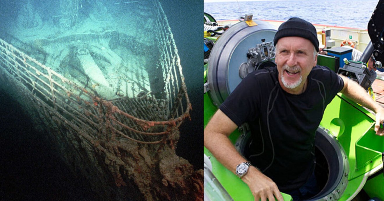 James Cameron เคยดำลงไปเก็บภาพ-สำรวจซากเรือไททานิคของจริง 33 ครั้ง เพื่อเอามาสร้าง ‘Titanic’ 