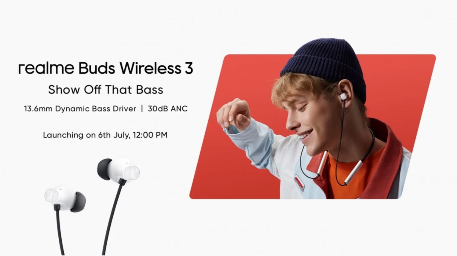 Realme Buds Wireless 3 จะเปิดตัวในวันที่ 6 ก.ค. นี้ พร้อมกับสมาร์ตโฟน Narzo 60 Series!