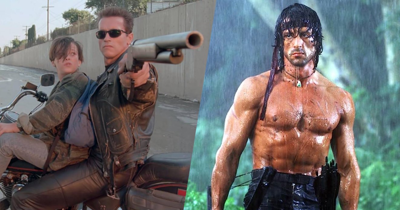 Sylvester Stallone Arnold Schwarzenegger James Cameron Terminator 2