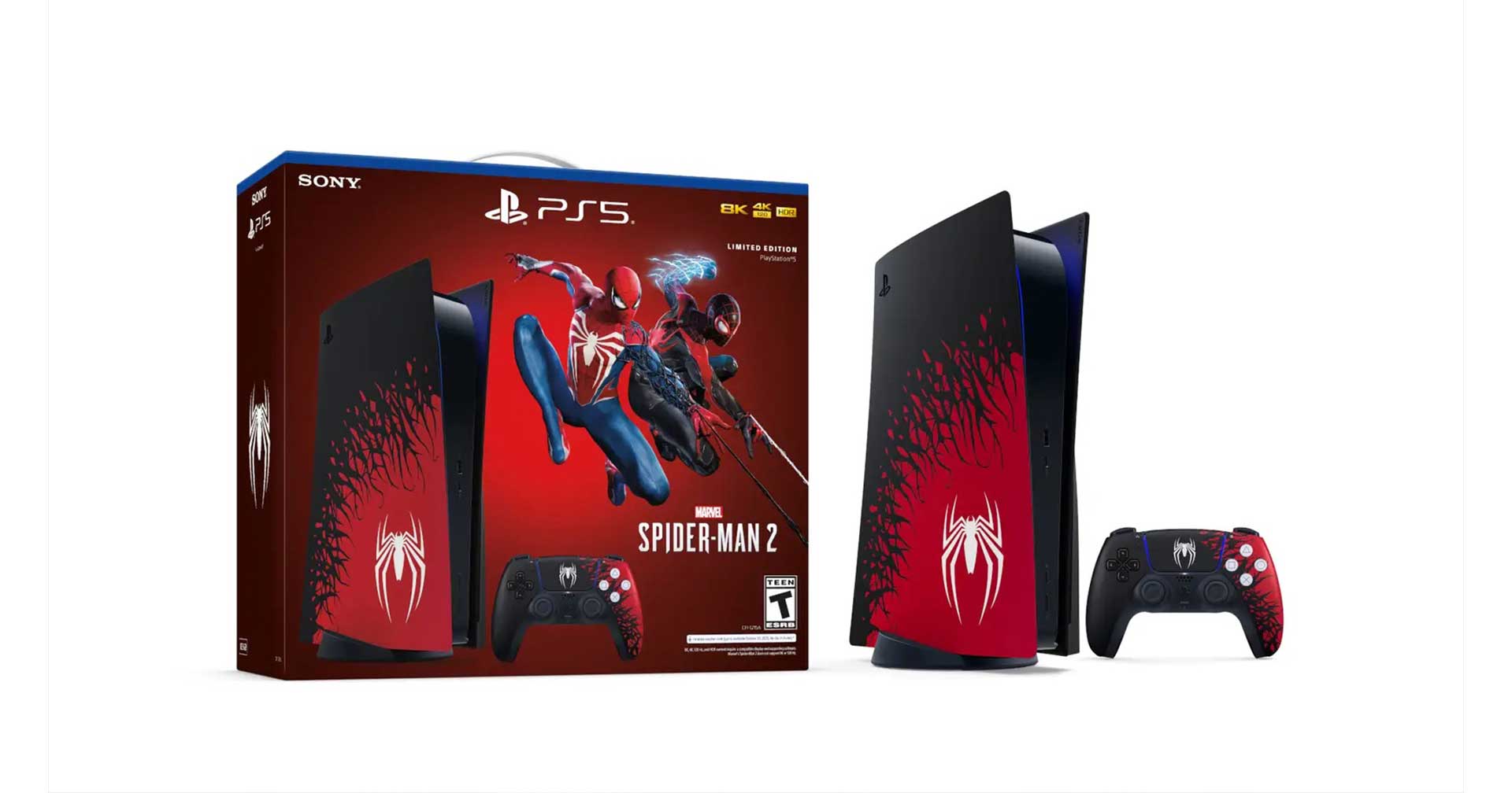 PlayStation เปิดตัว PS5 ชุด Marvel’s Spider-Man 2 สุดพิเศษ