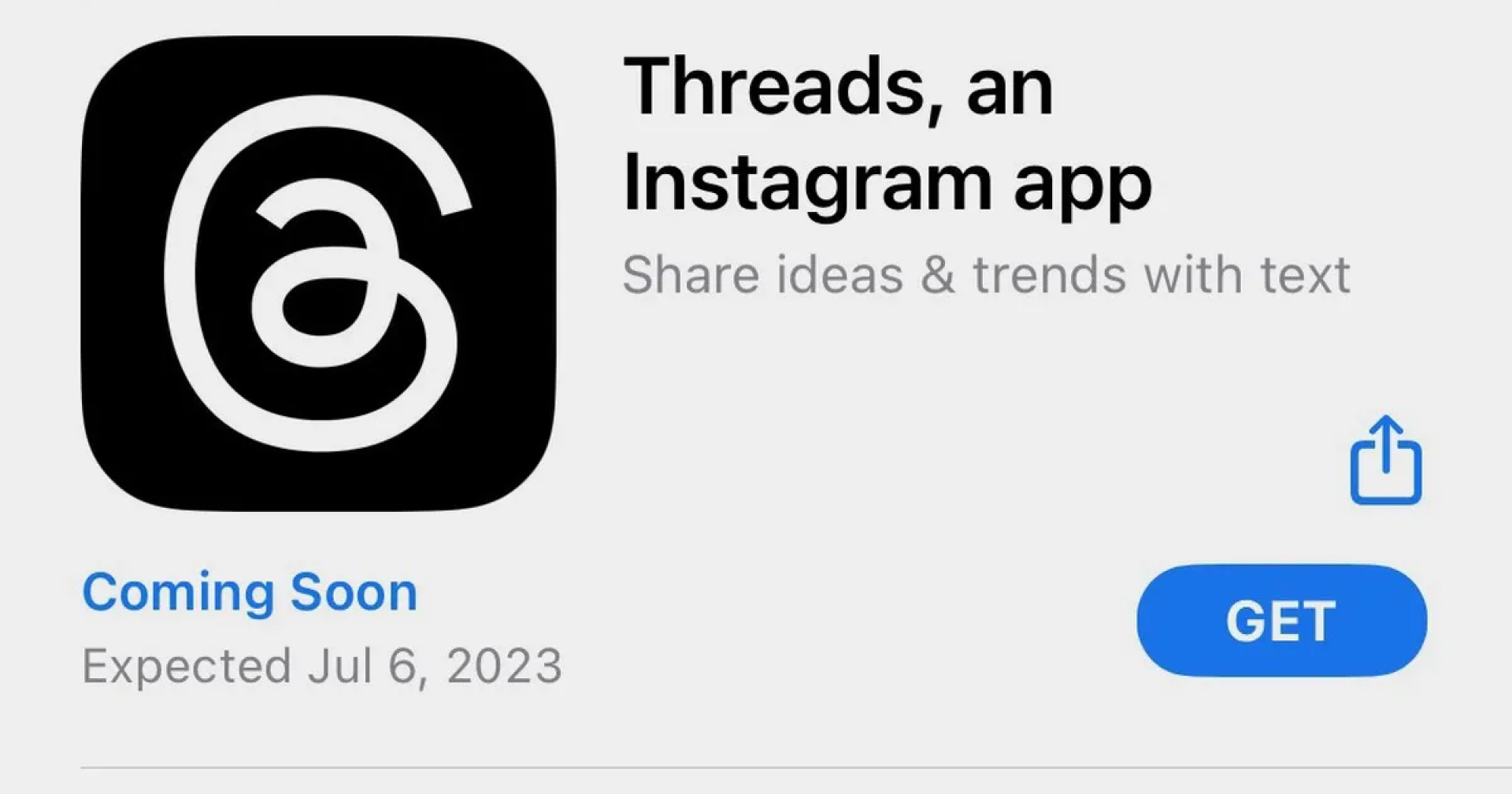 Threads แอปคู่แข่ง Twitter จาก Meta เตรียมปล่อยวันที่ 6 กรกฎาคมนี้