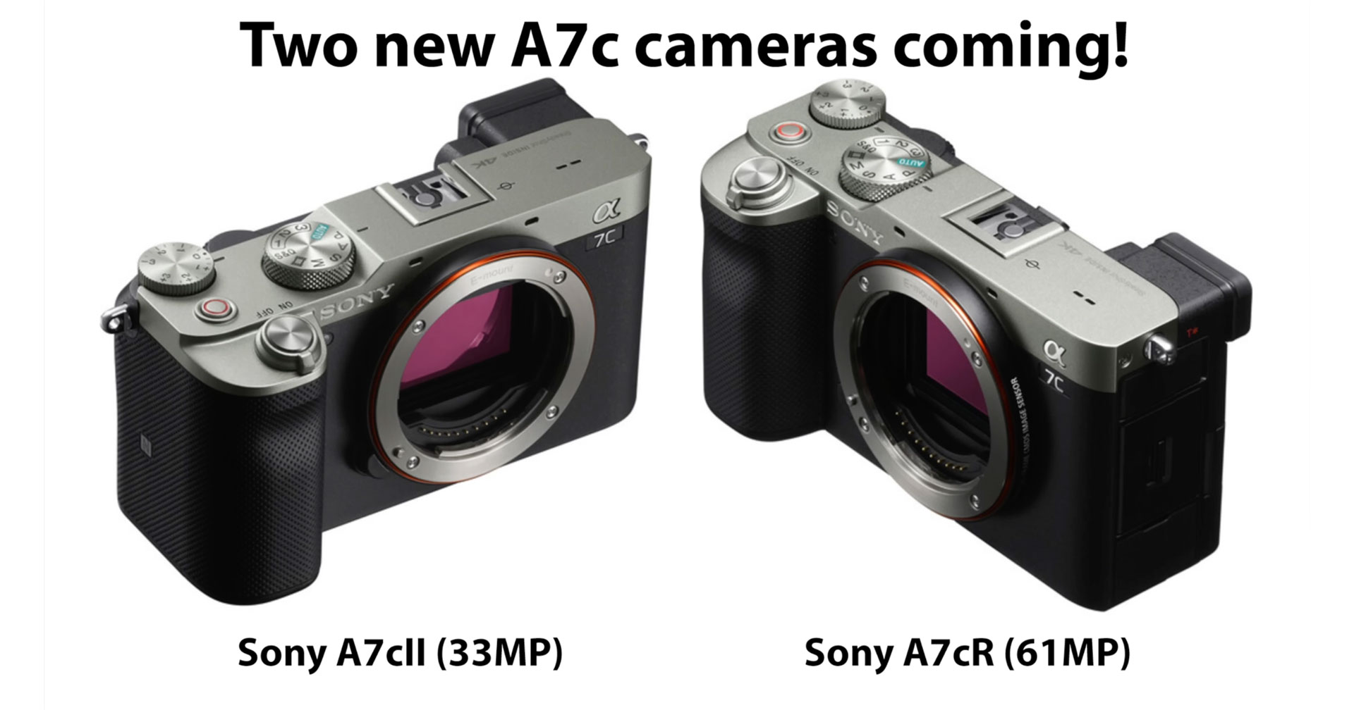 ลือ! Sony เตรียมเปิดตัว a7C II พร้อมรุ่นความละเอียดสูง a7C R