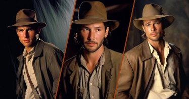 AI สร้างภาพจำลอง Tom Cruise, Keanu Reeves และอีกหลายคนในภาพลักษณ์ของ Indiana Jones