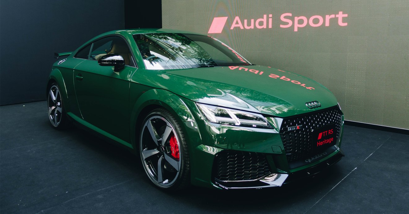 Audi TT ครบรอบ 25 ปี ฉลองรุ่นลิมิเต็ด RS Heritage มีเพียง 25 คันในโลก