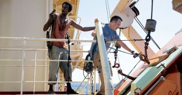 Barkhad Abdi Tom Hanks 'Captain Phillips'