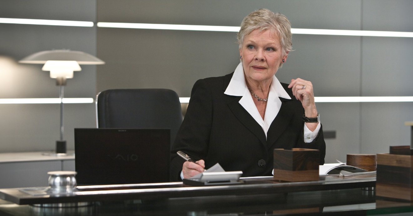 Dame Judi Dench M James Bond