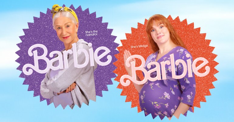 Midge Barbie Movie Emerald Fennell Helen Mirren