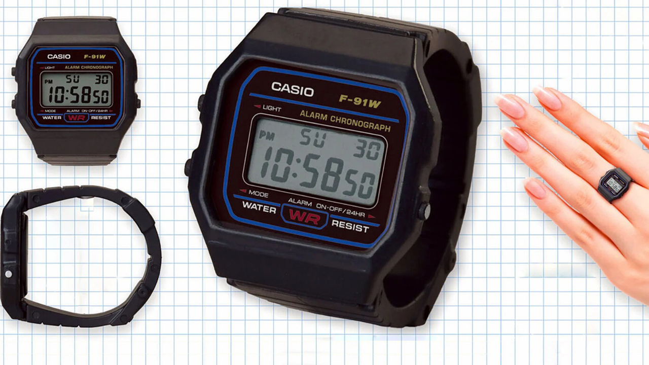 ‘แหวนนาฬิกา Casio Watch Ring Collection’ ดูเวลาไม่ได้จริง ใส่ไว้ขิงเก๋ ๆ ก็เหลือเฟือ!