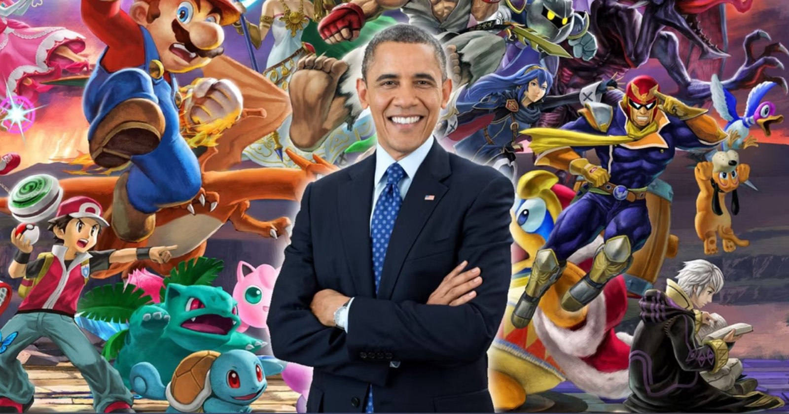 Barack Obama เคยแข่งเกม Super Smash Bros. ตามที่แฟนเกมร้องขอ