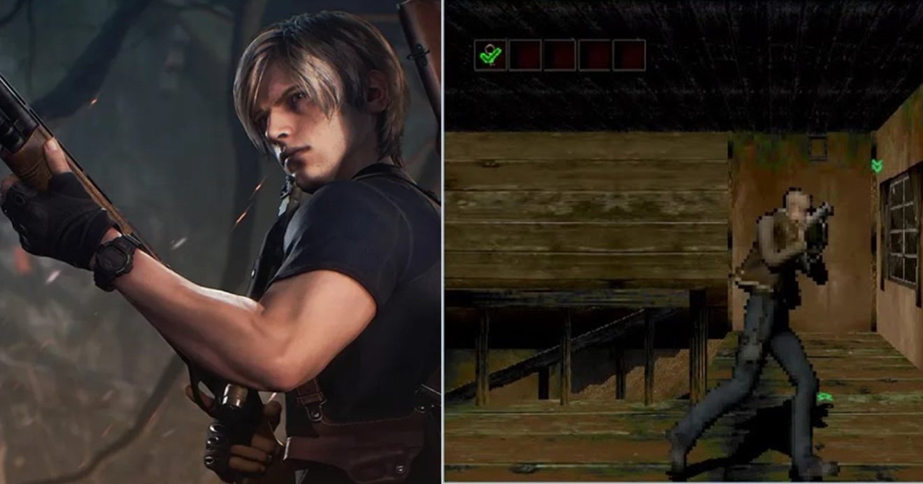 แฟนเกมสร้าง Resident Evil 4 ฉบับ 2 มิติมุมมองด้านข้าง
