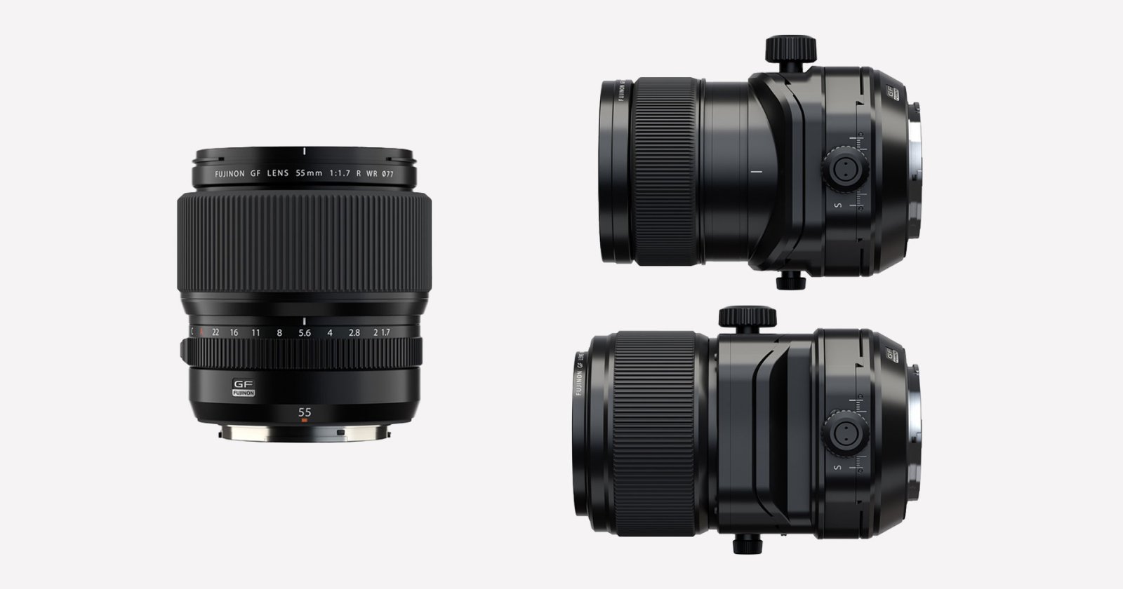 FUJIFILM เปิดตัว 3 เลนส์ใหม่ GF 55mm F1.7, GF 30mmF5.6 T/S และ GF 110mmF5.6 T/S สำหรับมีเดียมฟอร์แมต GFX