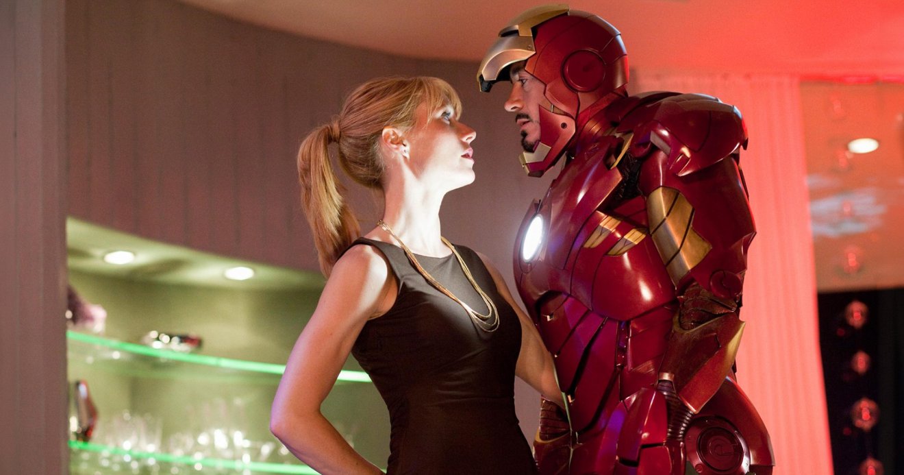 Gwyneth Paltrow Robert Downey Jr. Pepper Potts Marvel Iron Man