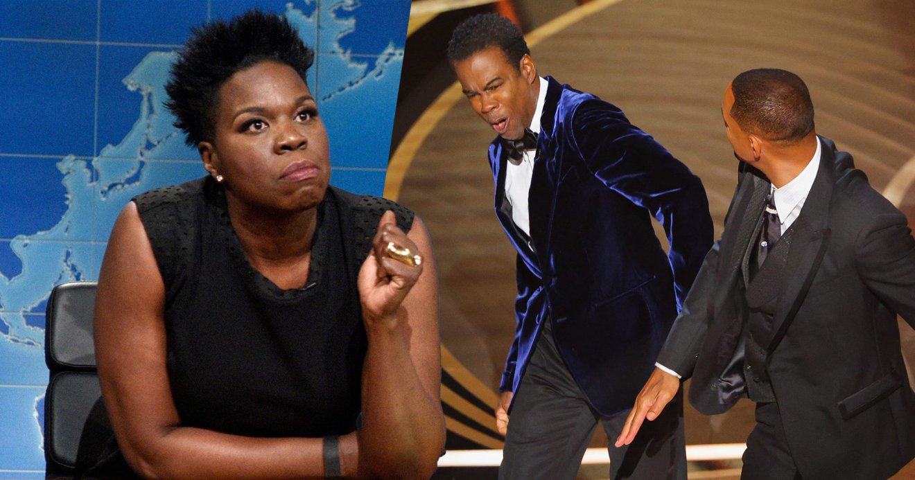 Leslie Jones Will Smith Oscars Chris Rock