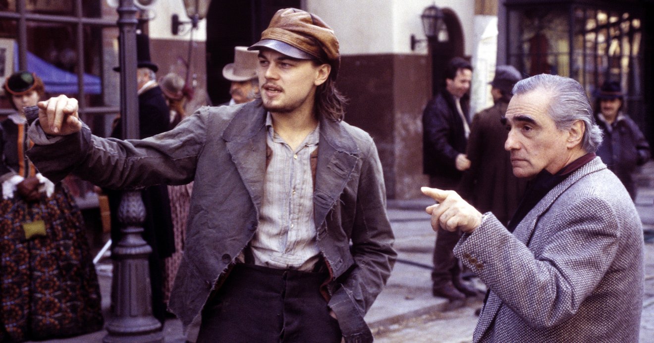Matin Scorsese Leonardo DiCaprio 'Gangs of New York'
