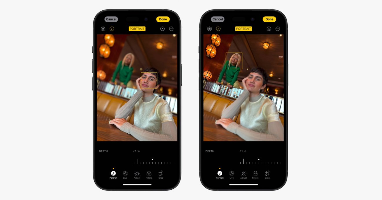 ฟีเจอร์ Portrait ใหม่บน iPhone 15 พบว่ารุ่น 14 Pro สามารถใช้งานได้เช่นกัน