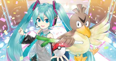 Hatsune Miku ร่วมกับ Pokemon เปิดตัวเพลงใหม่ตามประเภทธาตุจากเกมทั้งหมด 18 เพลง