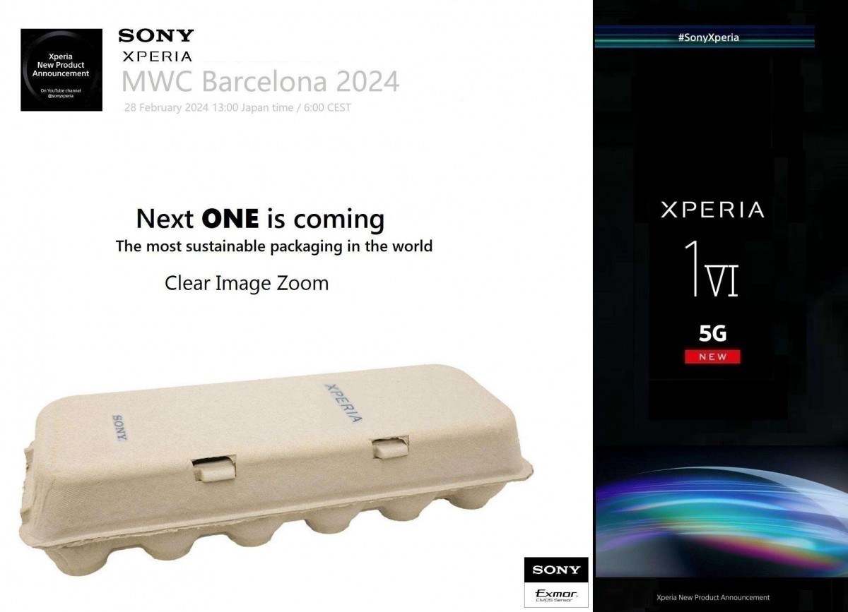 ลือ Sony Xperia 1 VI จะเปิดตัวในงาน MWC 2024 โดยจะได้อัปเกรดกล้องซูม 6 เท่า!