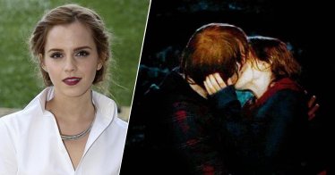 Emma Watson รู้สึกกระอักกระอ่วนที่ต้องจูบกับ Rupert Grint ใน Harry Potter and the Deathly Hallows: Part 2