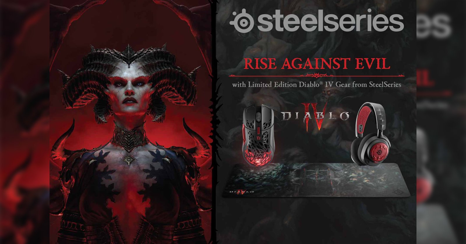อาร์ทีบีฯ เปิดตัว SteelSeries คอลเลกชั่นใหม่ล่าสุด Diablo IV Limited Edition และไมโครโฟน Alias พร้อมจัดหนักจัดเต็มด้วยโปรโมชั่นในงาน TGS 2023