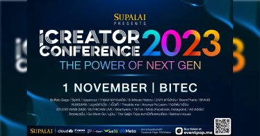เตรียมพบ iCreator Conference 2023 Presented by SUPALAI มหกรรมรวมคอนเทนต์ครีเอเตอร์ครั้งใหญ่ที่สุดในไทย