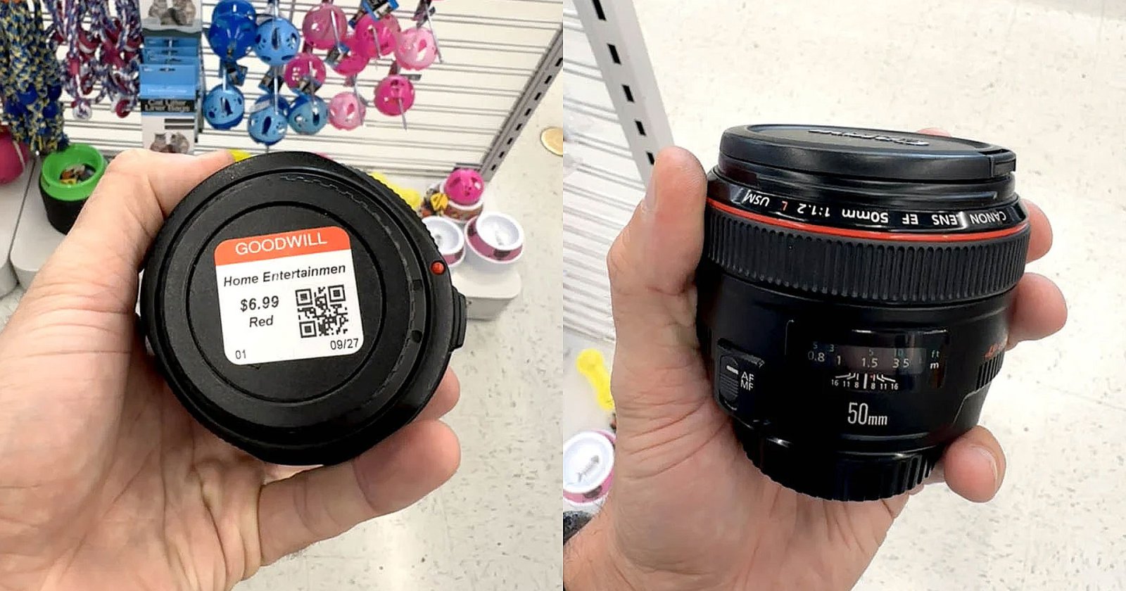 ช่างภาพแจ็กพอต!! ซื้อเลนส์ Canon มูลค่า 50,000 จากร้านมือสองในราคาไม่ถึง 300 บาท