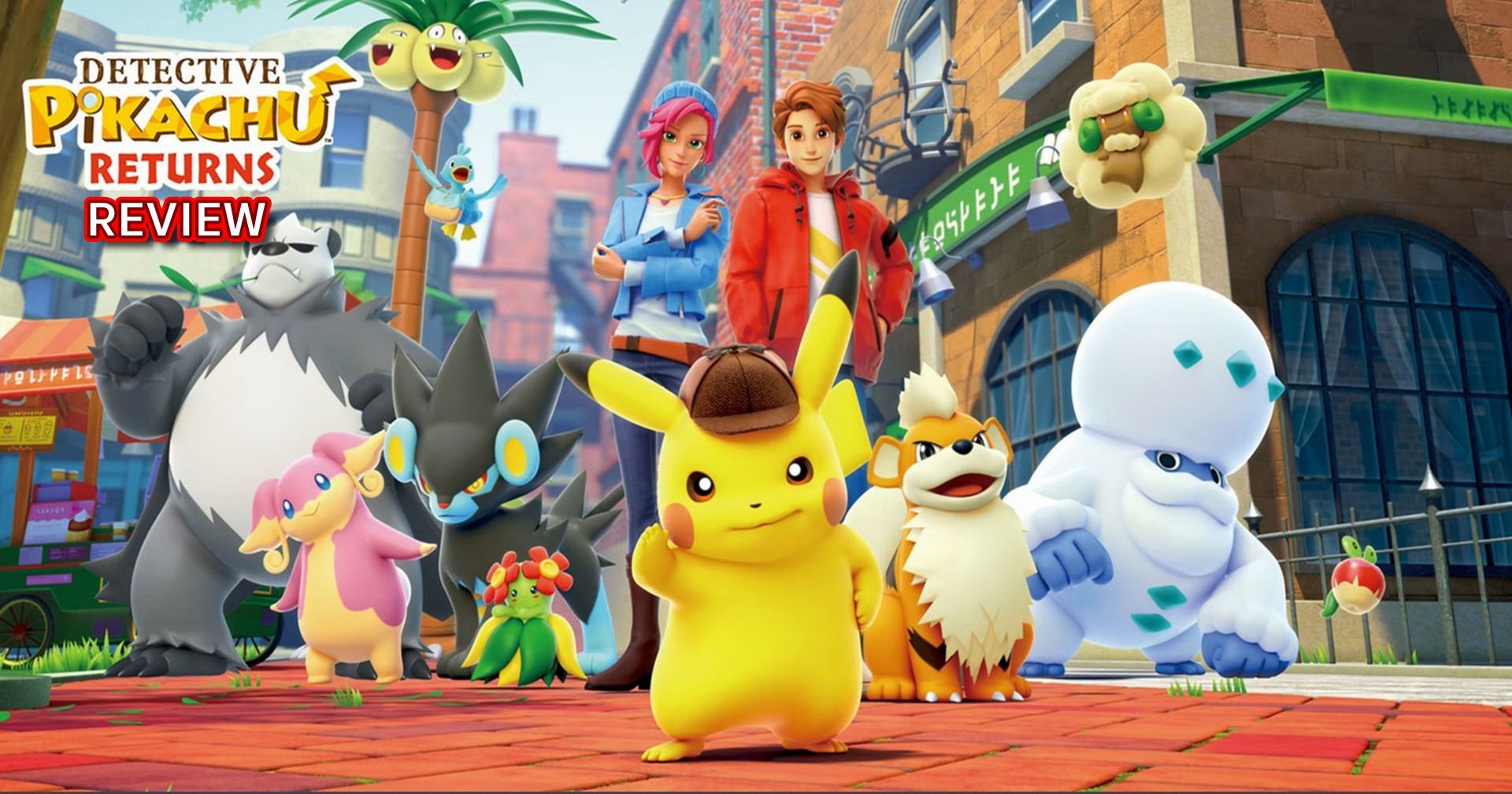 [รีวิวเกม] Detective Pikachu Returns การกลับมาของนักสืบ Pokemon ที่มาพร้อมเกมเพลย์สุดเชย