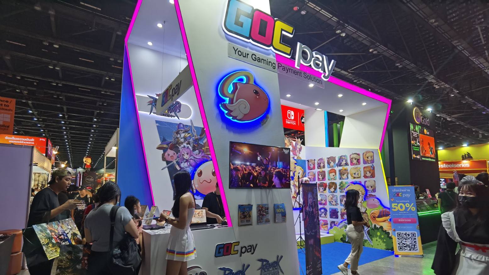 GOC Pay จัดหนัก แจกไอเทม Ragnarok วิกผมแอฟโฟร่ กล่องสุ่มปีกทอง และแพ็คการ์ด ในงาน TGS 2023