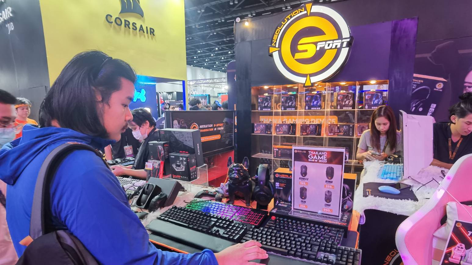 Neolution E-Sport เปิดตัวหูฟังไร้สายรุ่นใหม่ พร้อมจัดโปรฯ​ ลดหนัก ในงาน TGS 2023