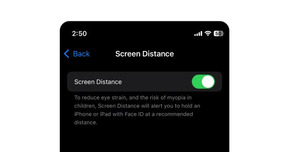สอนเปิดฟีเจอร์ ‘Screen Distance’ ใน iOS 17 ช่วยลดสายตาเสียได้ โดยเฉพาะในเด็ก!