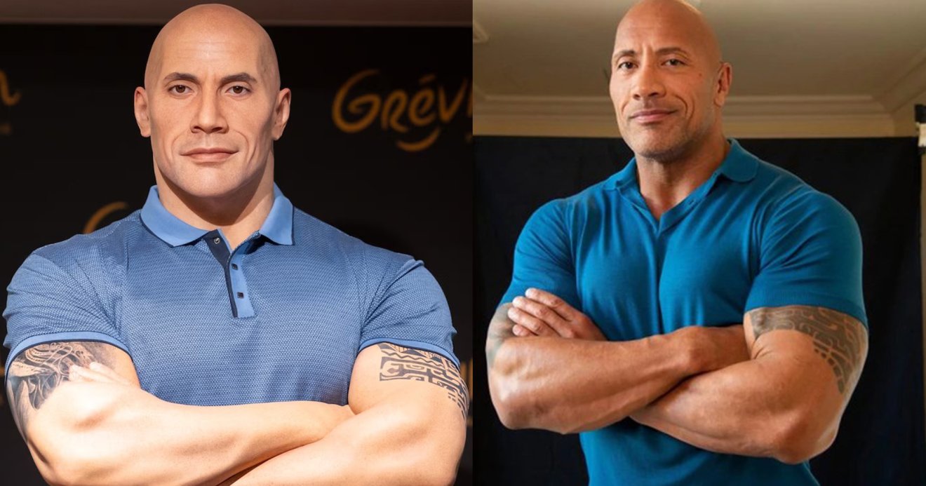 พิพิธภัณฑ์ดังของปารีส ทำรูปปั้น Dwayne Johnson ขาวกว่าตัวจริง จนเจ้าตัวต้องขอให้แก้ใหม่