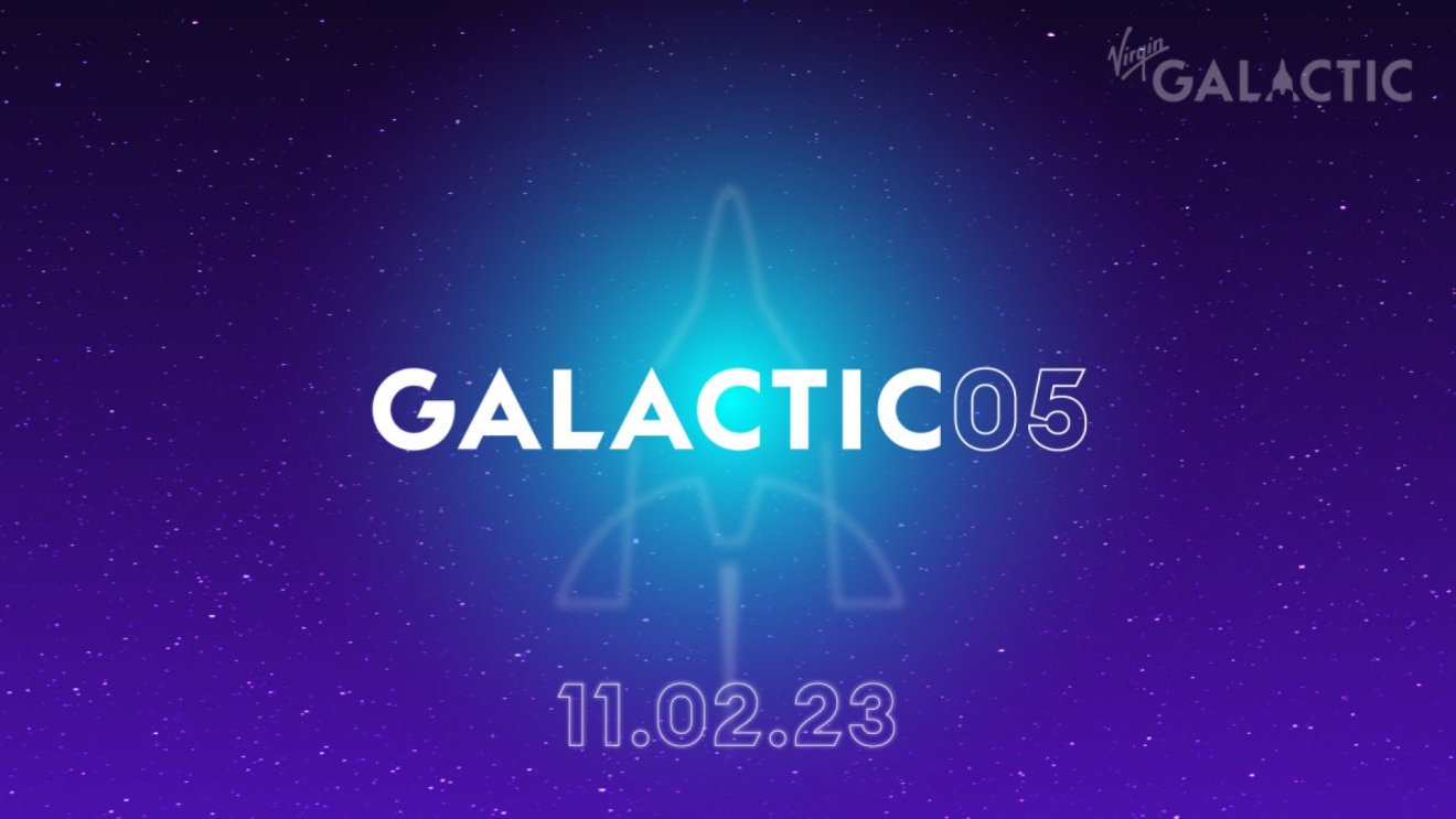 Virgin Galactic กำลังจะปล่อยเที่ยวบินท่องขอบอวกาศในภารกิจ Galactic 05