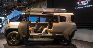 Mitsubishi D:X Concept1 รถตู้ EV คอนเซ็ปต์เอาใจสายออฟโรดในงาน JMS 2023