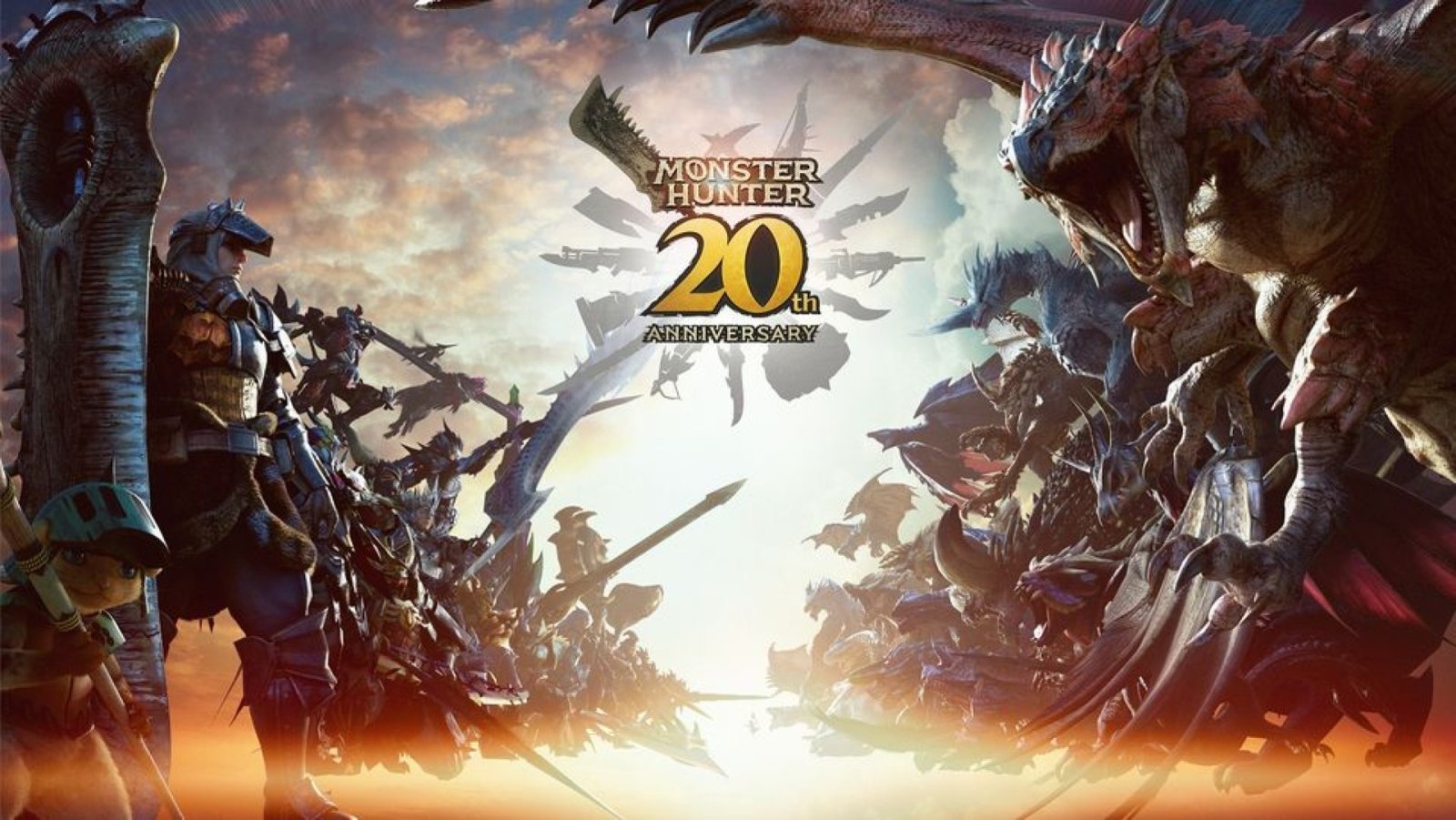 Capcom เปิดโหวตมอนสเตอร์ที่ผู้เล่นชื่นชอบมากที่สุด วาระครบรอบ 20 ปี Monster Hunter