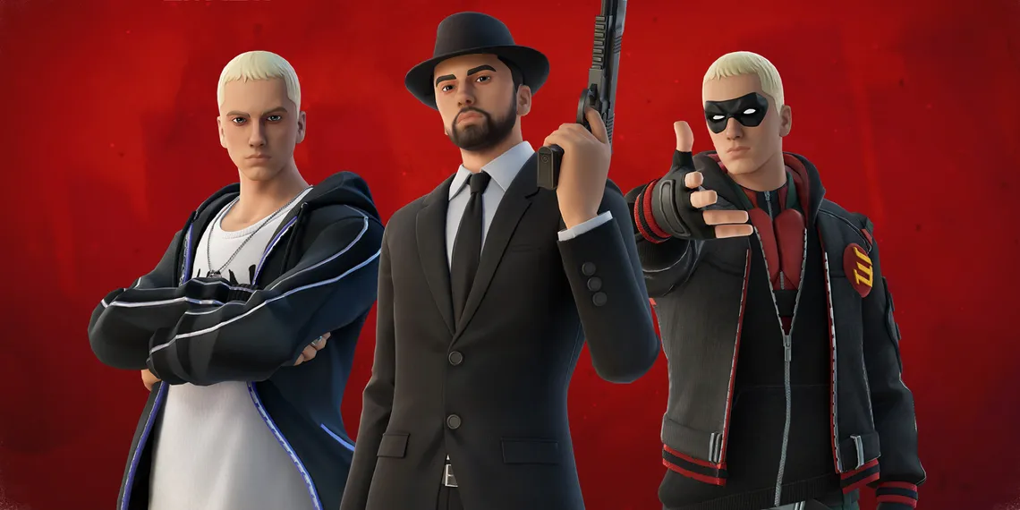 แฟน ๆ ของ Fortnite ไม่พอใจกับสกิน Eminem