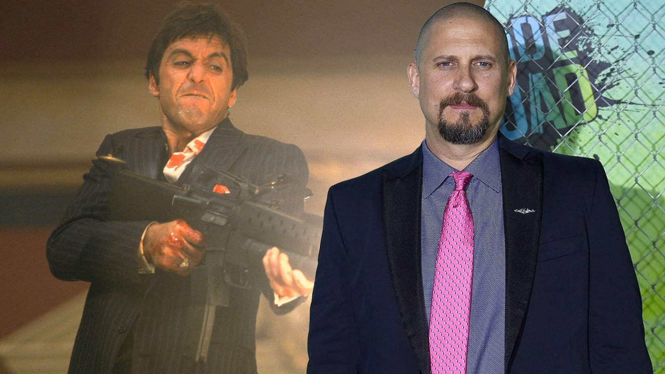 David Ayer Al Pacino Scarface (1983) © 1983 Universal