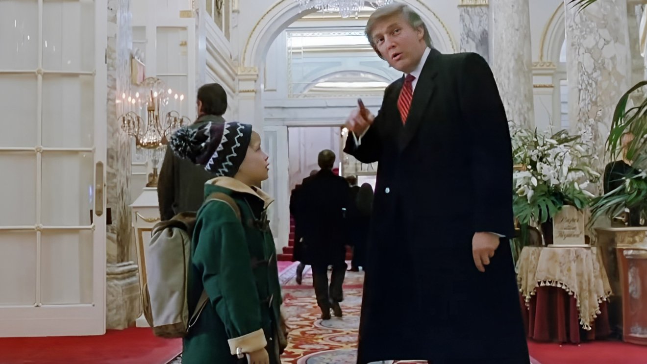 Donald Trump Macaulay Culkin Home Alone 2