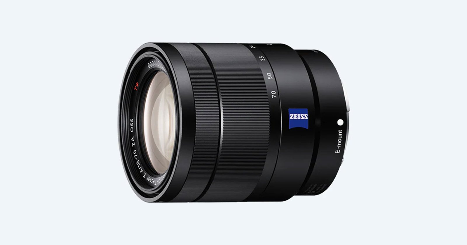 ยุติการผลิตแล้ว Sony Vario-Tessar T* E 16-70mm F4 ZA OSS เลนส์ซูมช่วง Normal สำหรับกล้อง APS-C