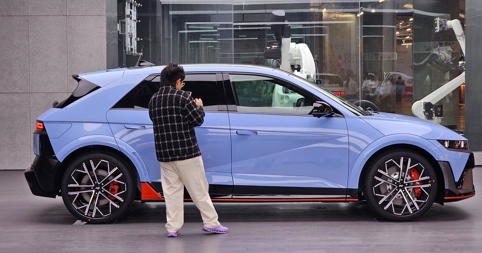 Hyundai IONIQ 5 N รถไฟฟ้าที่ได้ฟิลลิ่งรถแข่ง  โชว์คันจริงที่ IONIQ Lab ทรู ดิจิทัล พาร์ค