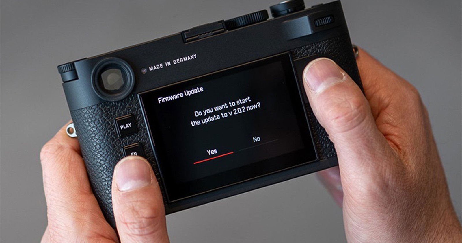 เฟิร์มแวร์ใหม่ Leica M11 Series เปิดใช้ฟังก์ชันป้องกันฝุ่นเซนเซอร์แบบ Manual ได้แล้ว