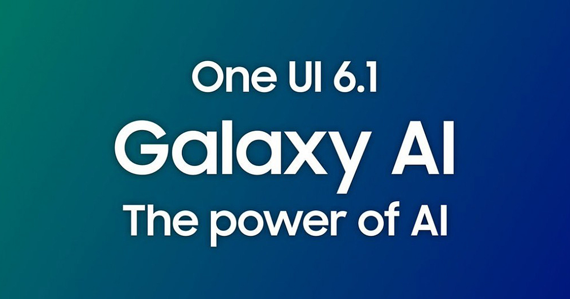 Samsung One UI 6.1