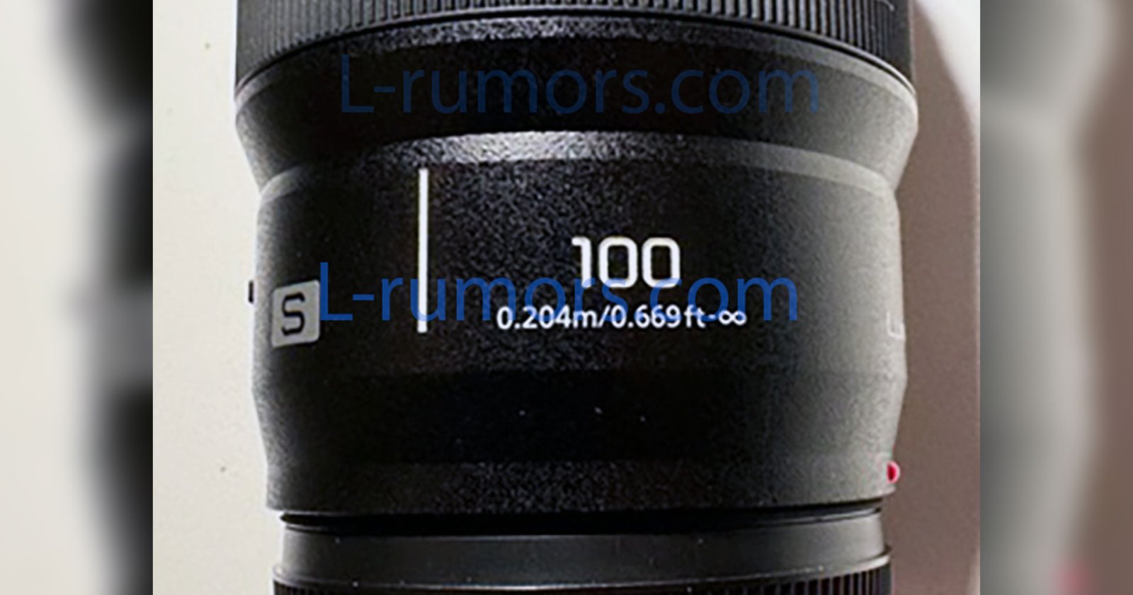 หลุดภาพ Panasonic Lumix S 100mm F2.8 macro คาดเตรียมเปิดตัวในงาน CES 2024