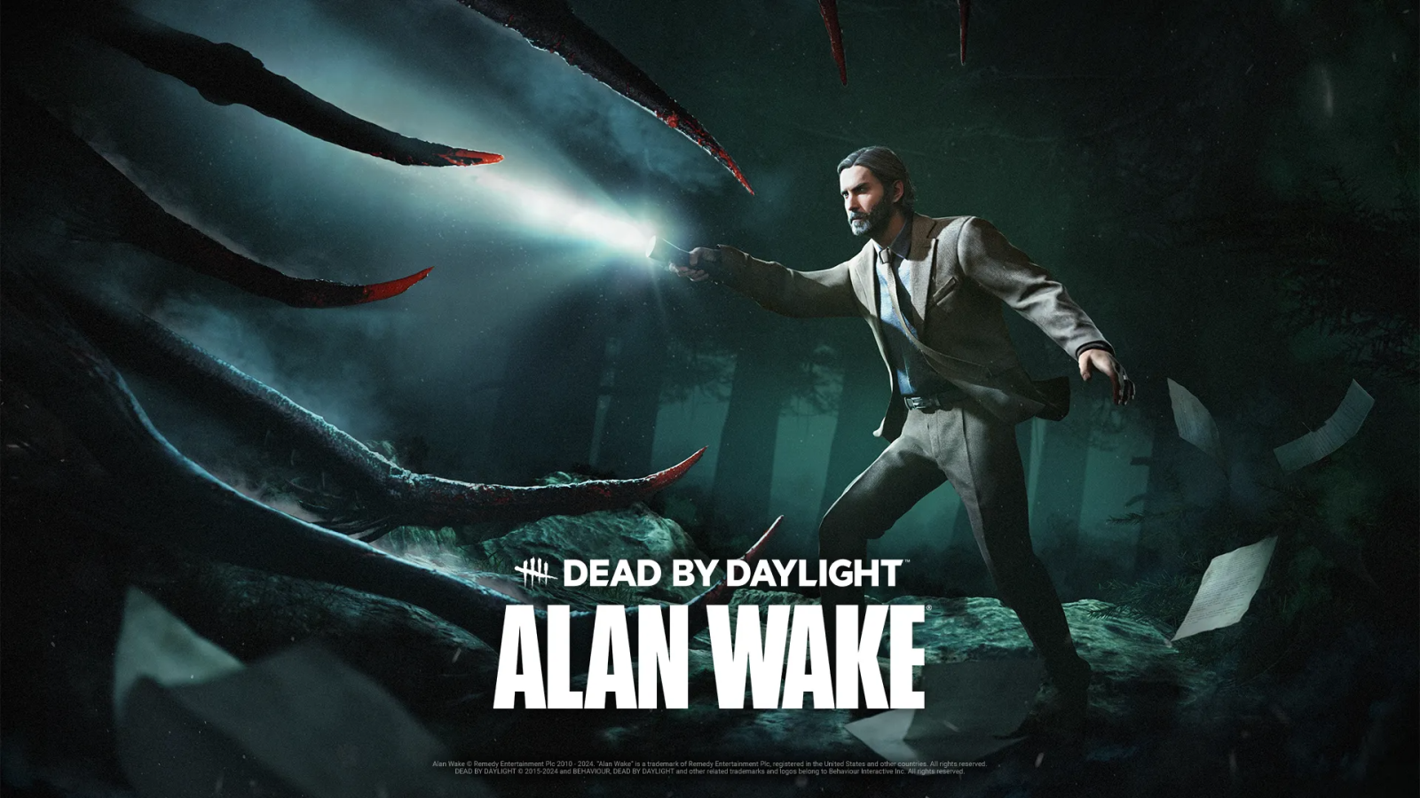Alan Wake พร้อมปั่นไฟ เตรียมเป็น Survivor ใน Dead By Daylight 30 มกราคมนี้!
