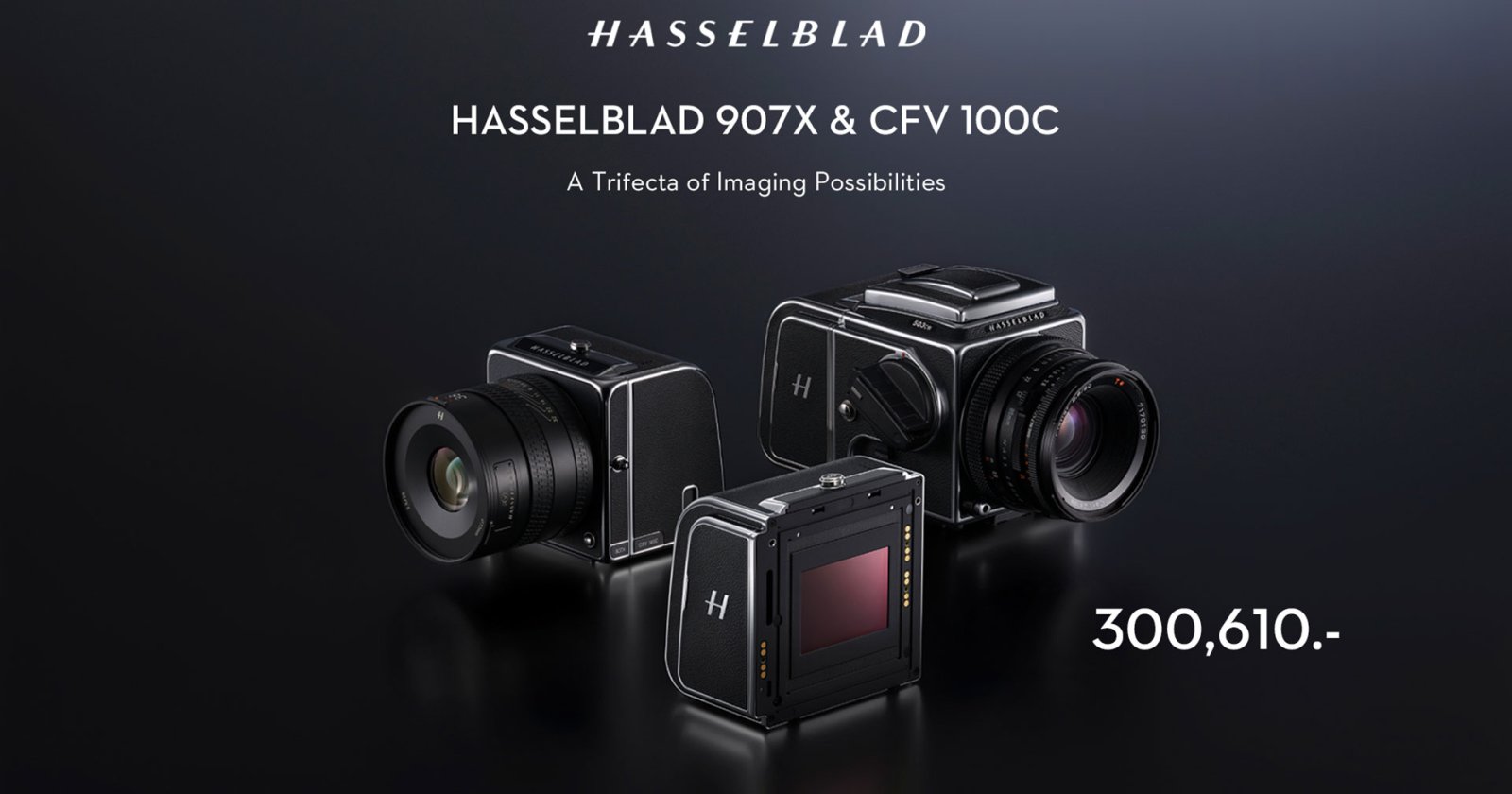 เปิดตัว HASSELBLAD 907X & CFV 100C บอดี้มีเดียมฟอร์แมตพร้อม Digital Back 100MP