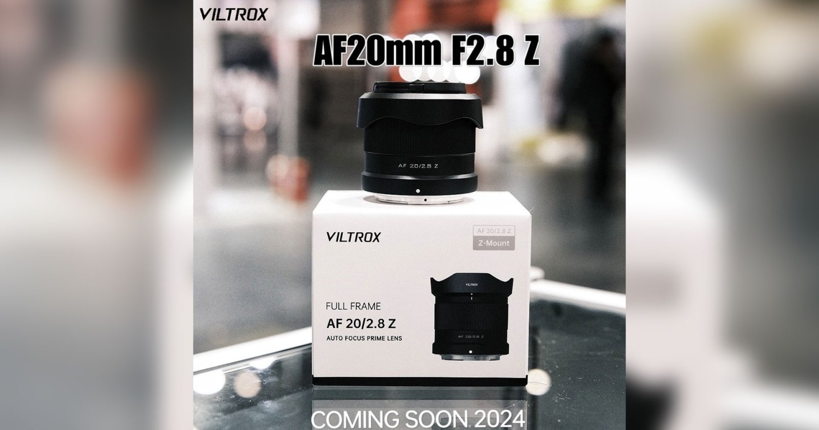 Viltrox AF 20mm F2.8 Z เลนส์มุมกว้าง เมาท์ Nikon Z เตรียมเปิดตัวเร็ว ๆ นี้