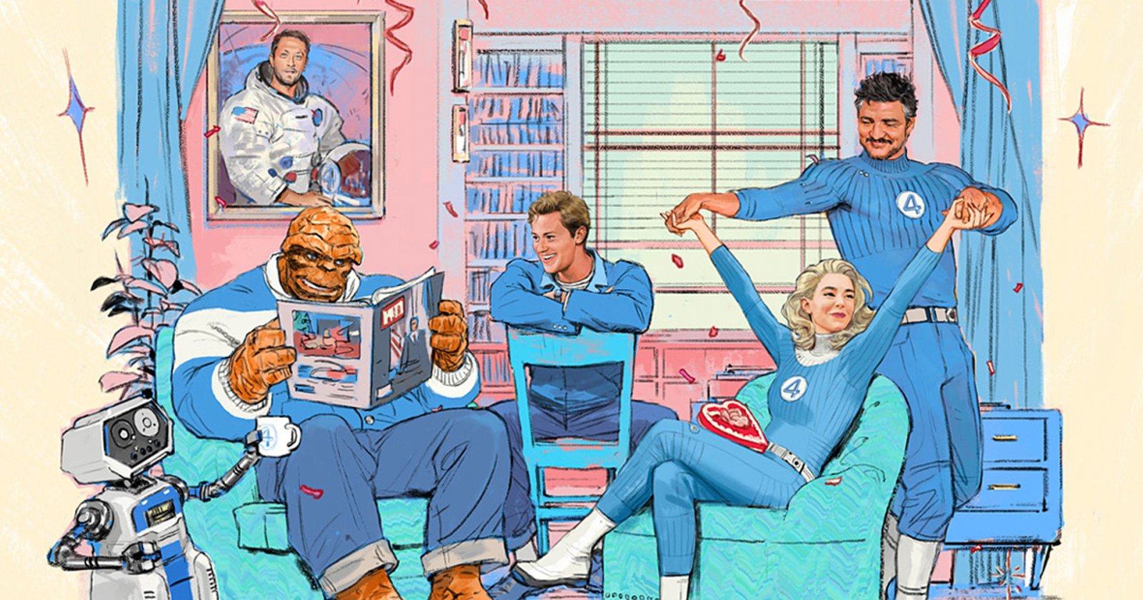 เซอร์ไพรซ์! Marvel ประกาศนักแสดง ‘Fantastic Four’ รับวาเลนไทน์