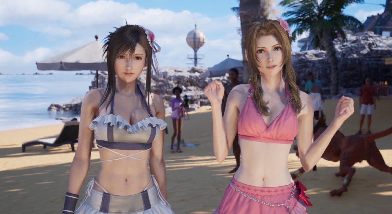 Final Fantasy 7 Rebirth ยังไม่วางขาย แต่แฟน ๆ ต่างพูดถึง Tifa เมื่อเห็นเธอใน Costa Del Sol
