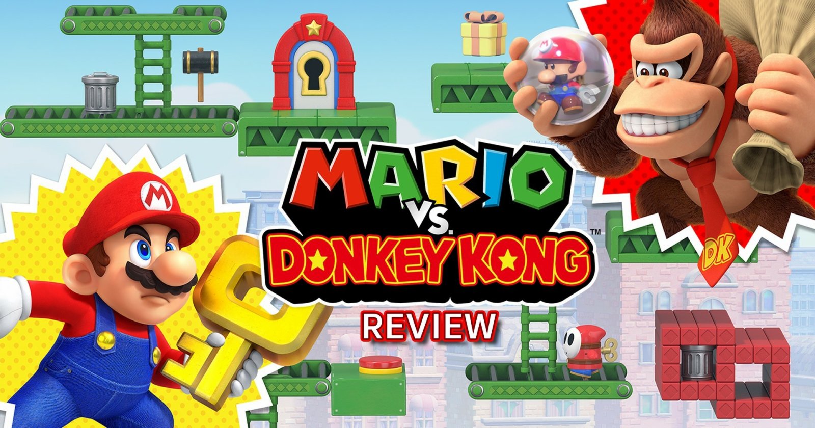 [รีวิวเกม] ‘Mario vs. Donkey Kong’ รีเมกตำนานลิงยักษ์ปะทะลุงหนวด