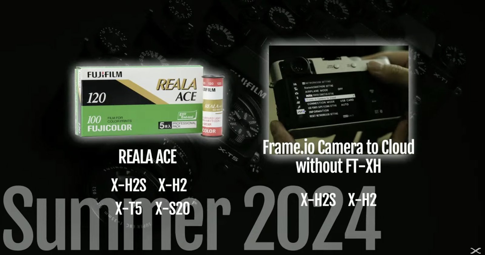 FUJIFILM เตรียมปล่อยเฟิร์มแวร์ให้กล้อง X Series เจนที่ 5 อัปเกรดประสิทธิภาพ เพิ่ม Film Simulation ‘REALA ACE’